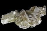 Yellow/Brown Barite Crystal Cluster - Linwood Mine, Iowa #91350-1